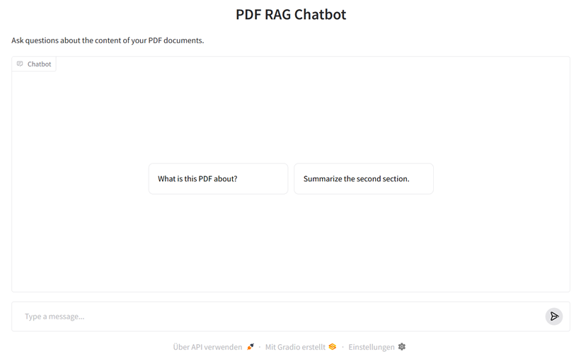 RAG-Chatbot GUI